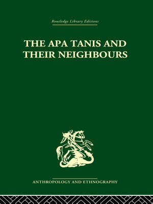cover image of The Apa Tanis and their Neighbours
